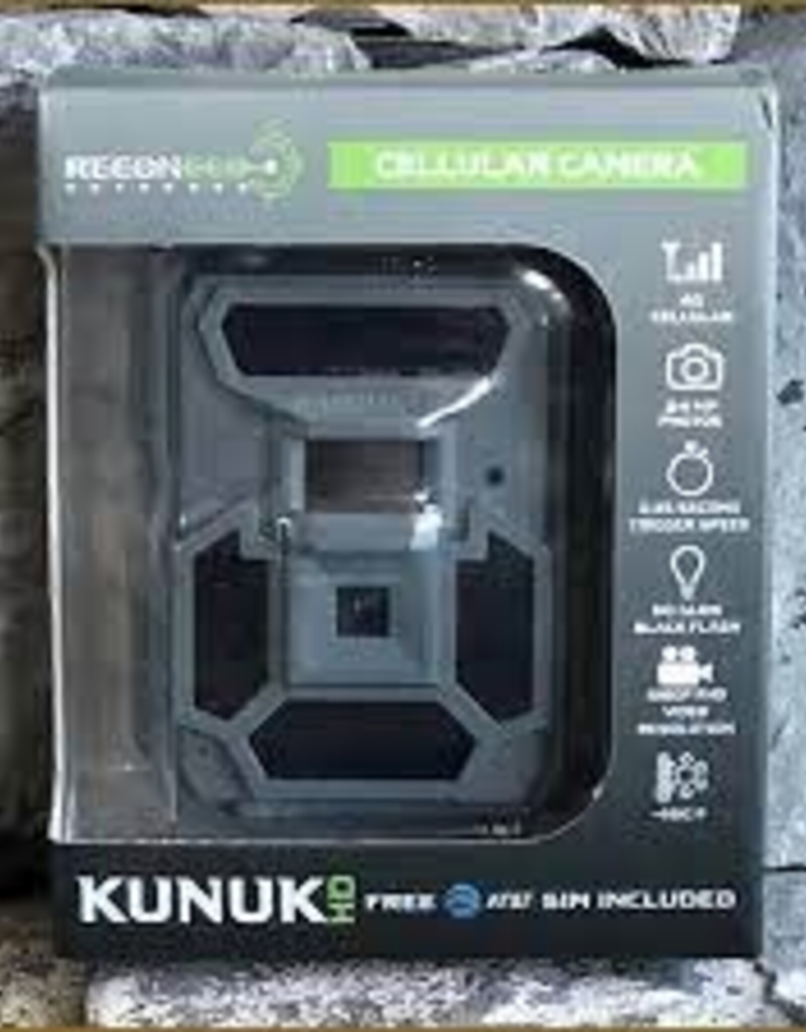 RECONECO Kanuk Cellular Camera 24 MP 4G Cellular AT&T SIM Included