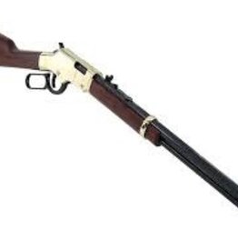 Henry Golden Boy Lever Rifle 22 WMR, Ambi, 20 in, Blued, Wood