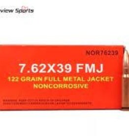 Norinco 7.62x39 FMJ Non-Corrosice 20 PK