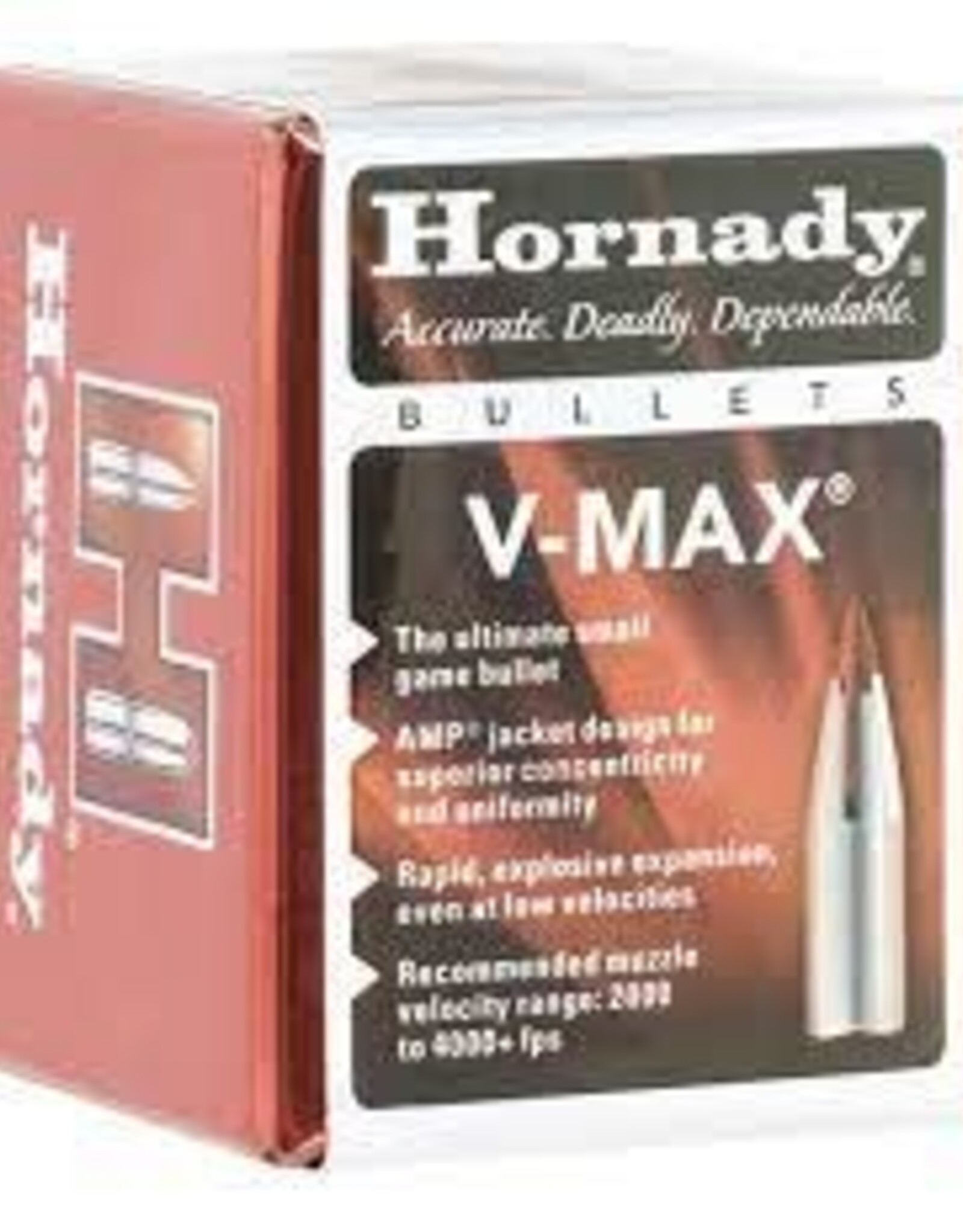 HORNADY V-Max Bullets Qty:100