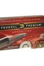 Federal 338 Win Mag 210 Grain Nosler Partition