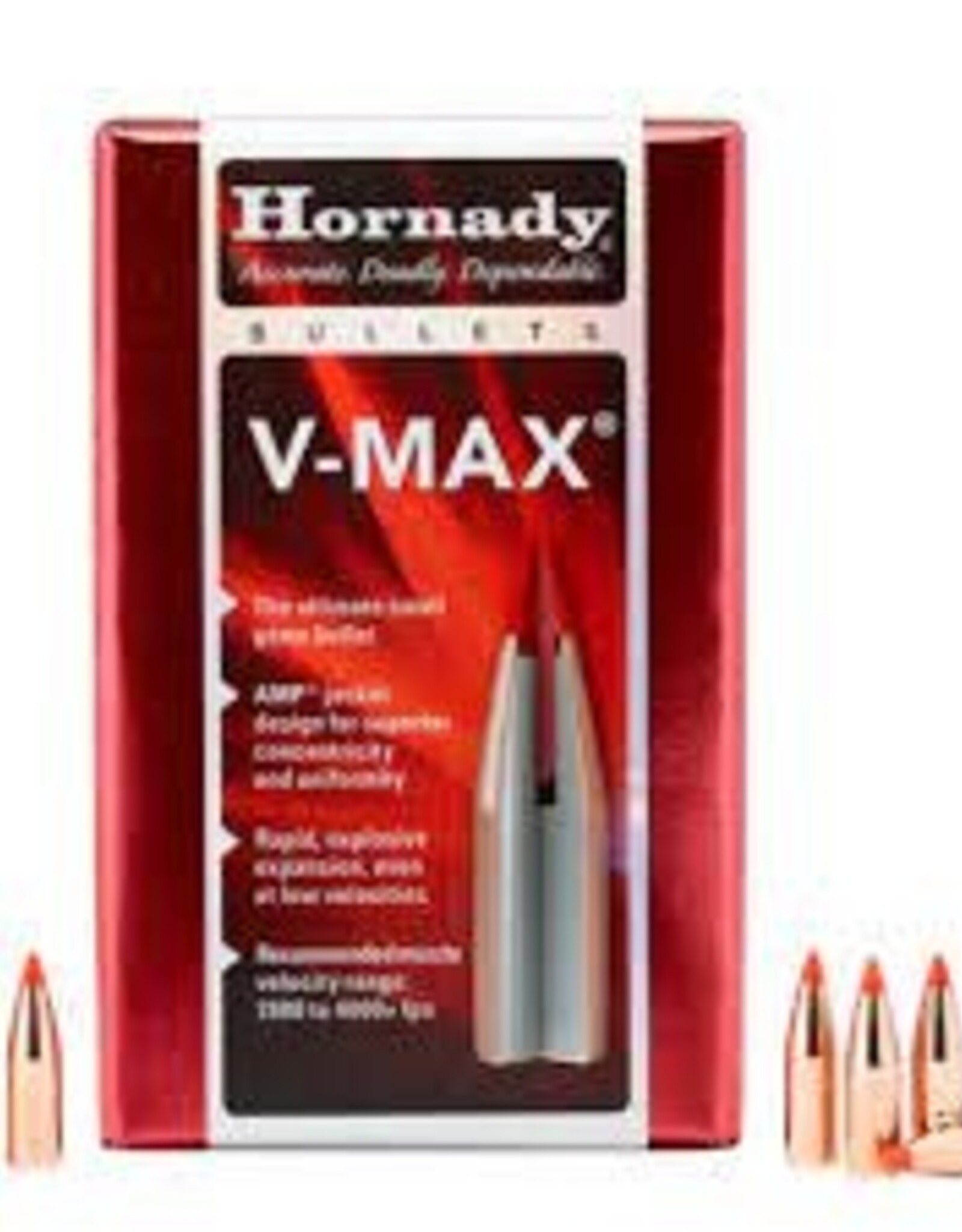 HORNADY 22 CAL .224 50 GR V-MAX (250)