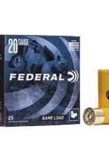 Federal Game Load Heavy Field 20GA-2.75" 1 OZ #6