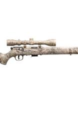 Savage 93R17 XP Bolt Action Rifle 17 HMR, RH, 22 in, Brush Camo w/Camo Scope