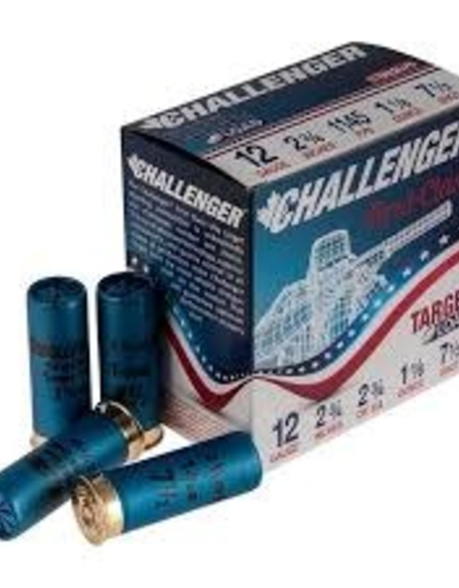 Challenger 12 GA 2 3/4", #7.5, 1 1/8oz