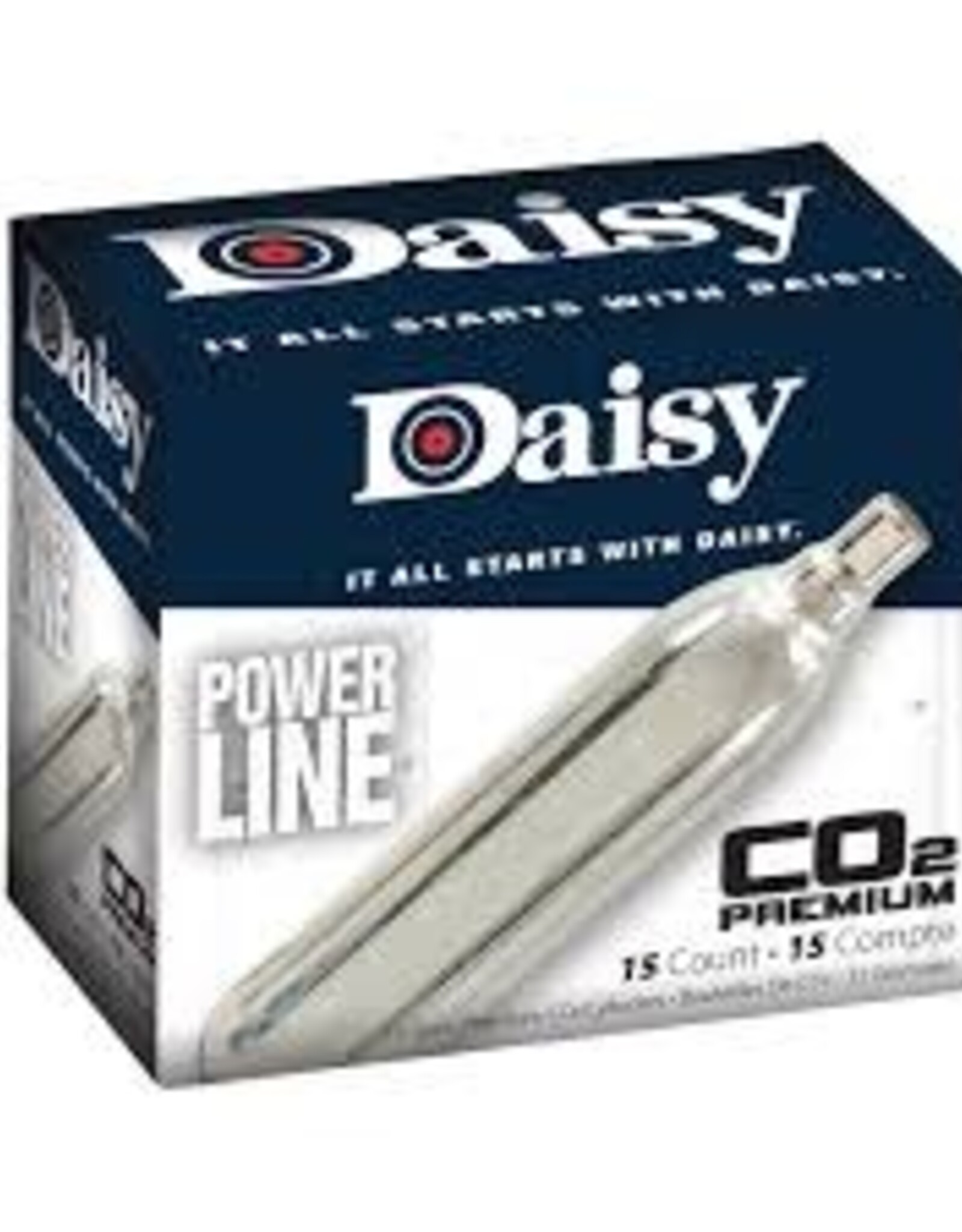 Daisy Co2 Cylinders 15Pk 12Gm