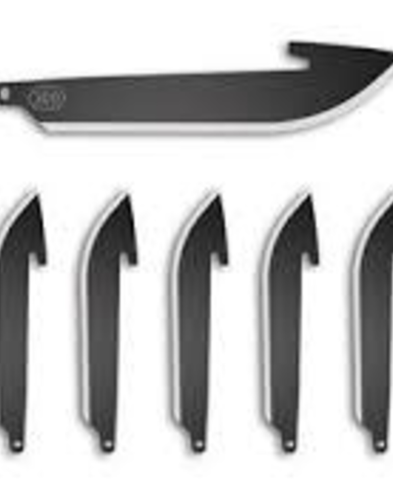 Outdoor Edge Point Black Blade 3.0" 6 Pack