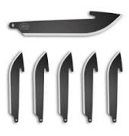 Outdoor Edge Point Black Blade 3.0" 6 Pack