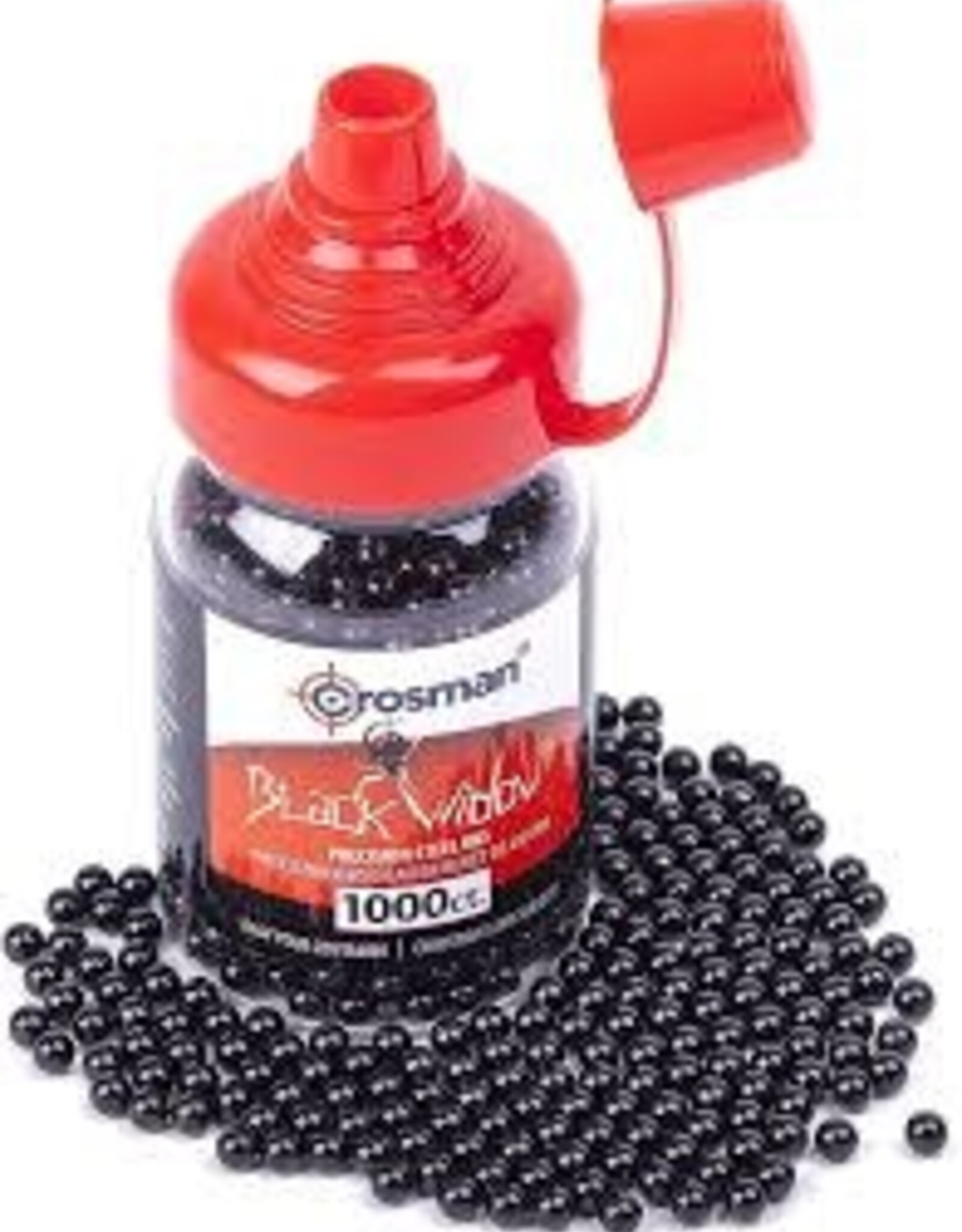 Crosman Black Widow 4.5mm BB's 1000 ct