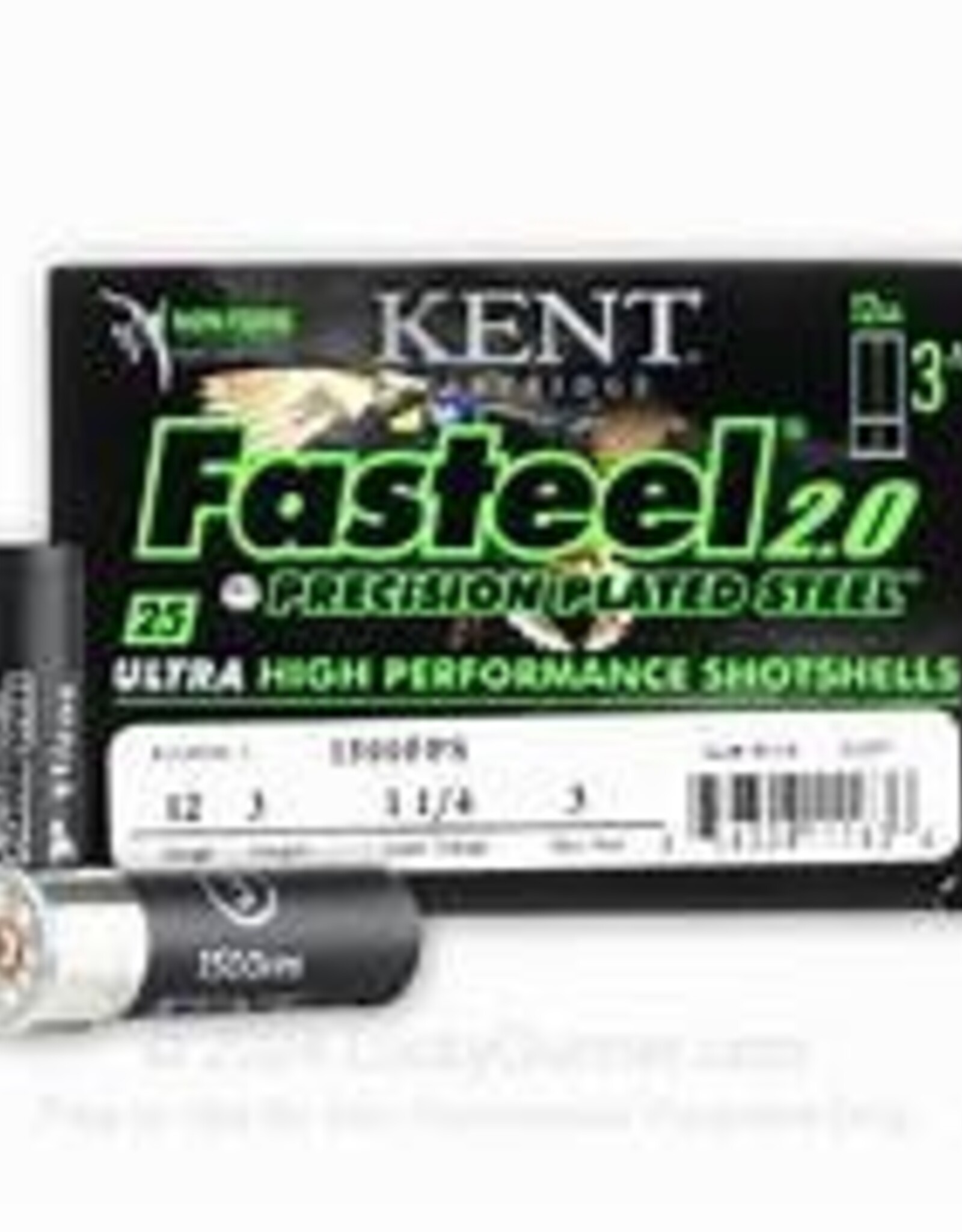 Kent Fasteel 2.0 12 GA 3" 1 1/4 oz #2