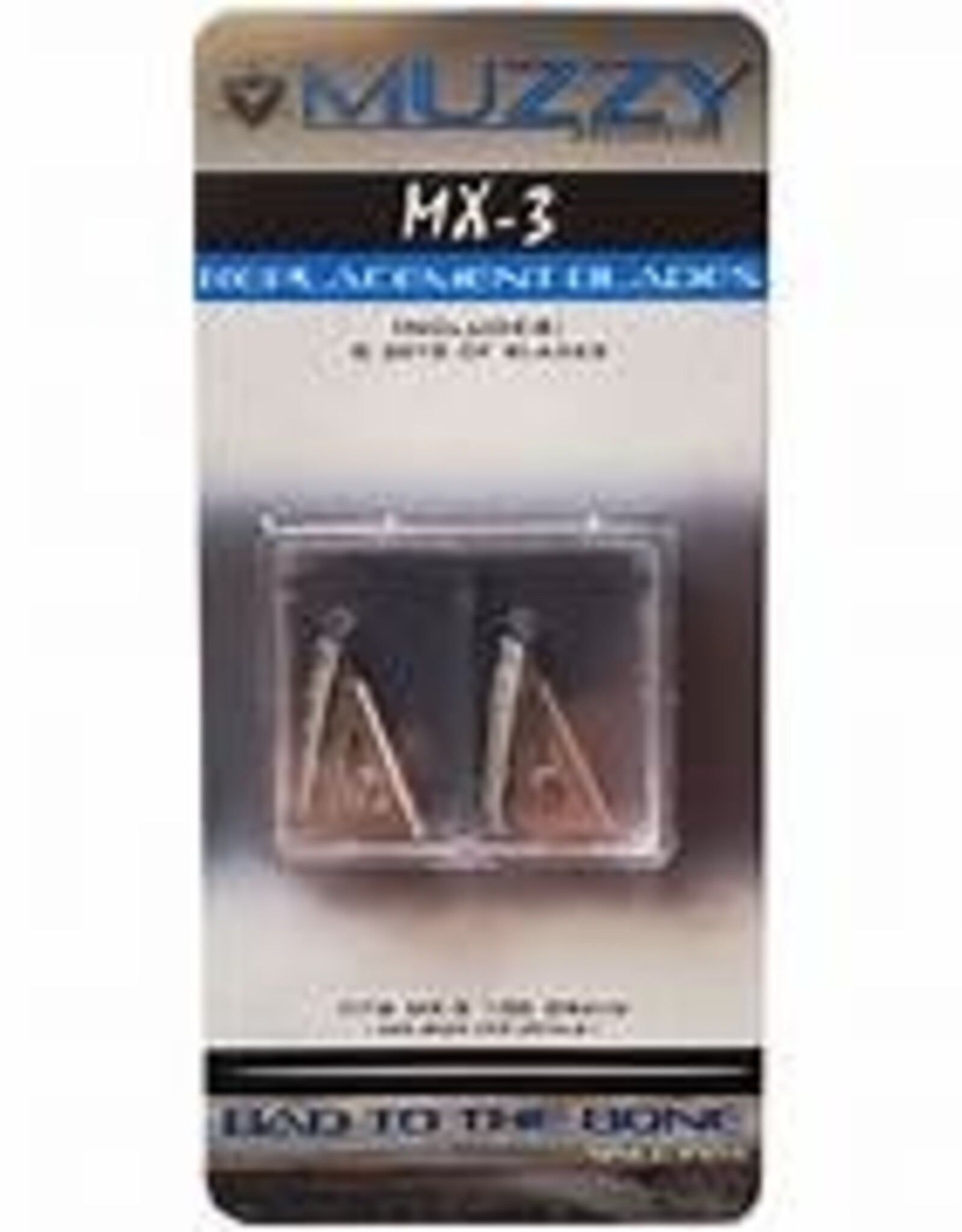 Muzzy MX-3 Replacement Blades 100 GR