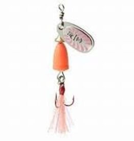 Blue Fox Tackle Classic Vibrax Glow Spinner 3/16 oz Pink / Orange