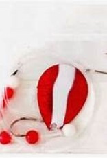 Apex Tackle Wally Spin Rig #3 Red / White
