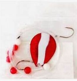 Apex Tackle Wally Spin Rig #3 Red / White