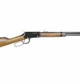Henry H001TM Frontier Lever Rifle 22 WMR, Ambi, 20 in, Blued, Wood