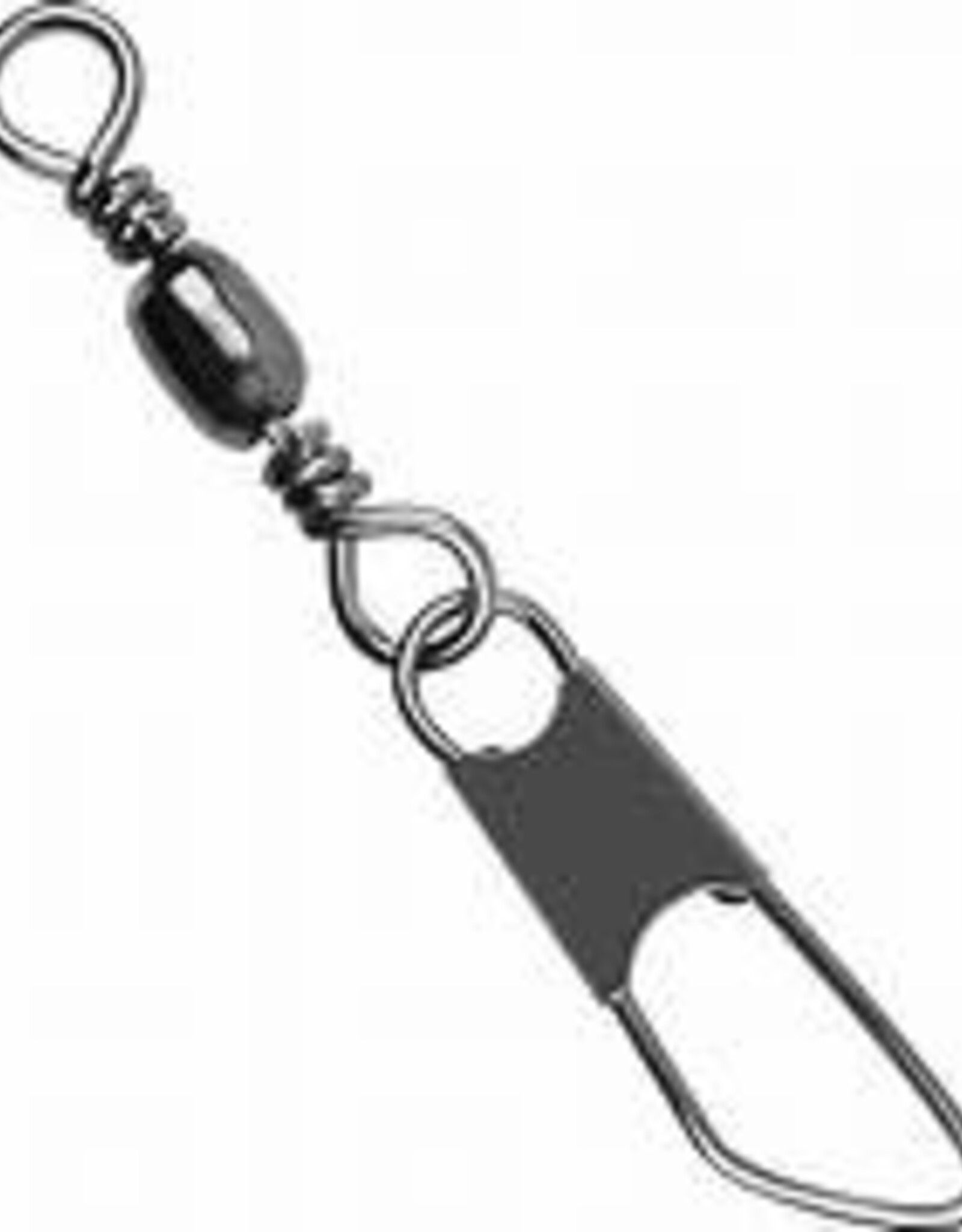 Mustad Barrel Swivel With Safety Snap