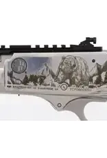 Rossi R95 45-70 18", 5RND, Laminate, Stainless, Engraved Bear