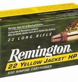 Remington REM AMMO 22 LR YELLOWJAC BX/50