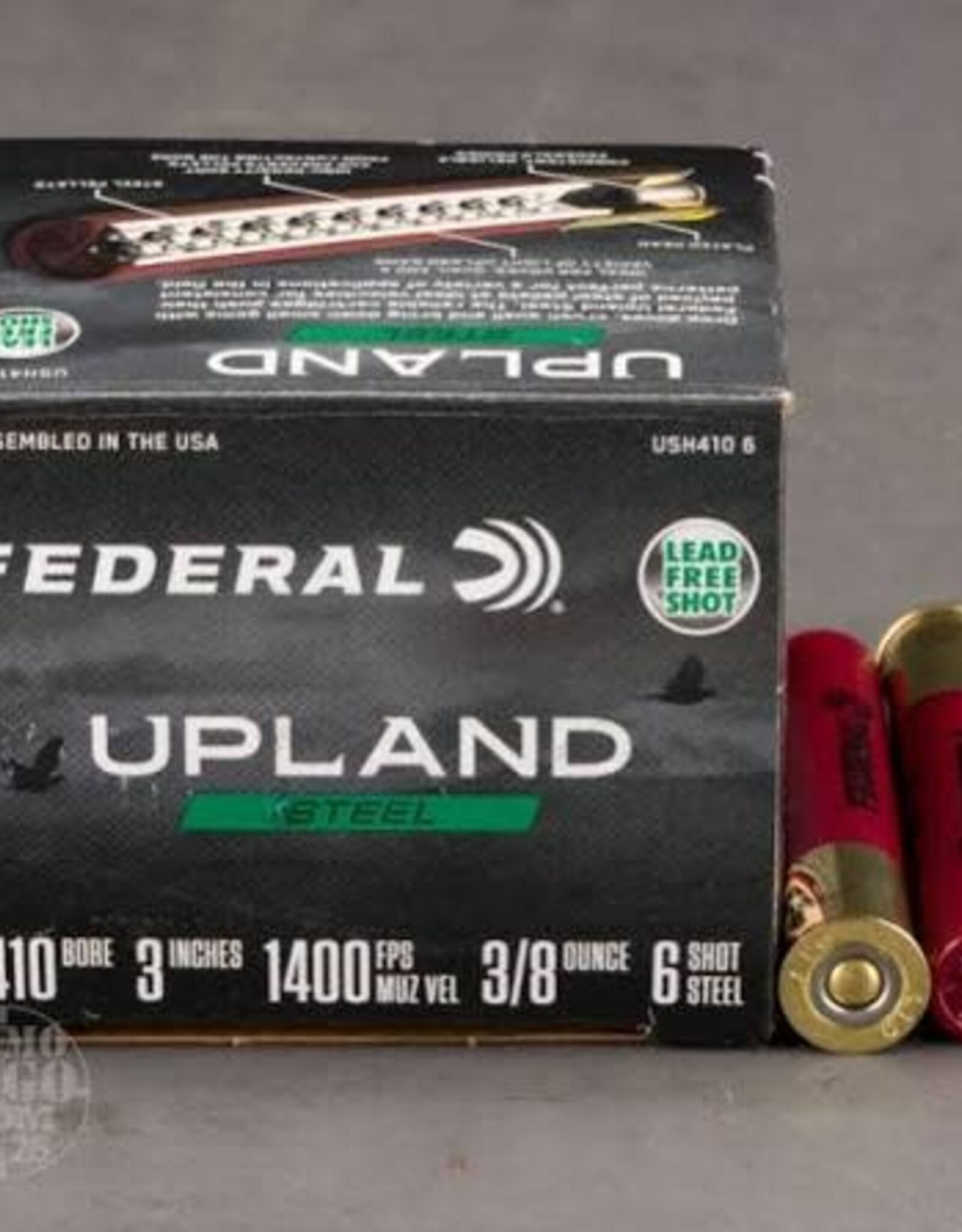 Federal Upland Steel 410 GA, 3", #6