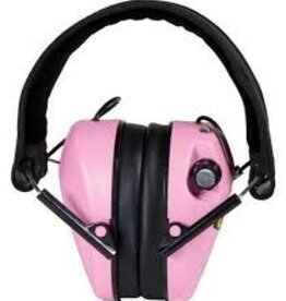 Caldwell E-Max Low Profile Electronic Hearing Protection - Pink