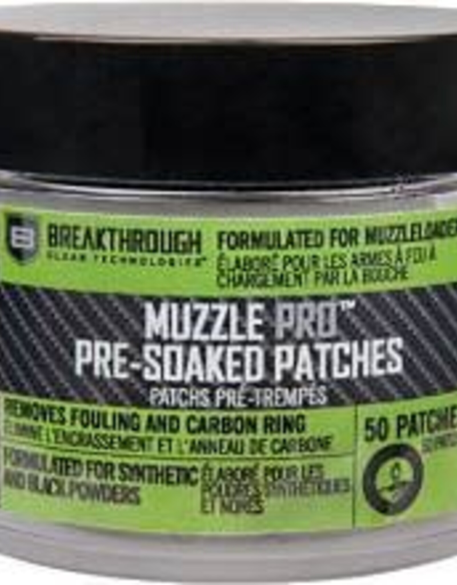 Breakthrough Muzzle Pro Pre-Soaked Patches