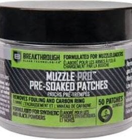 Breakthrough Muzzle Pro Pre-Soaked Patches