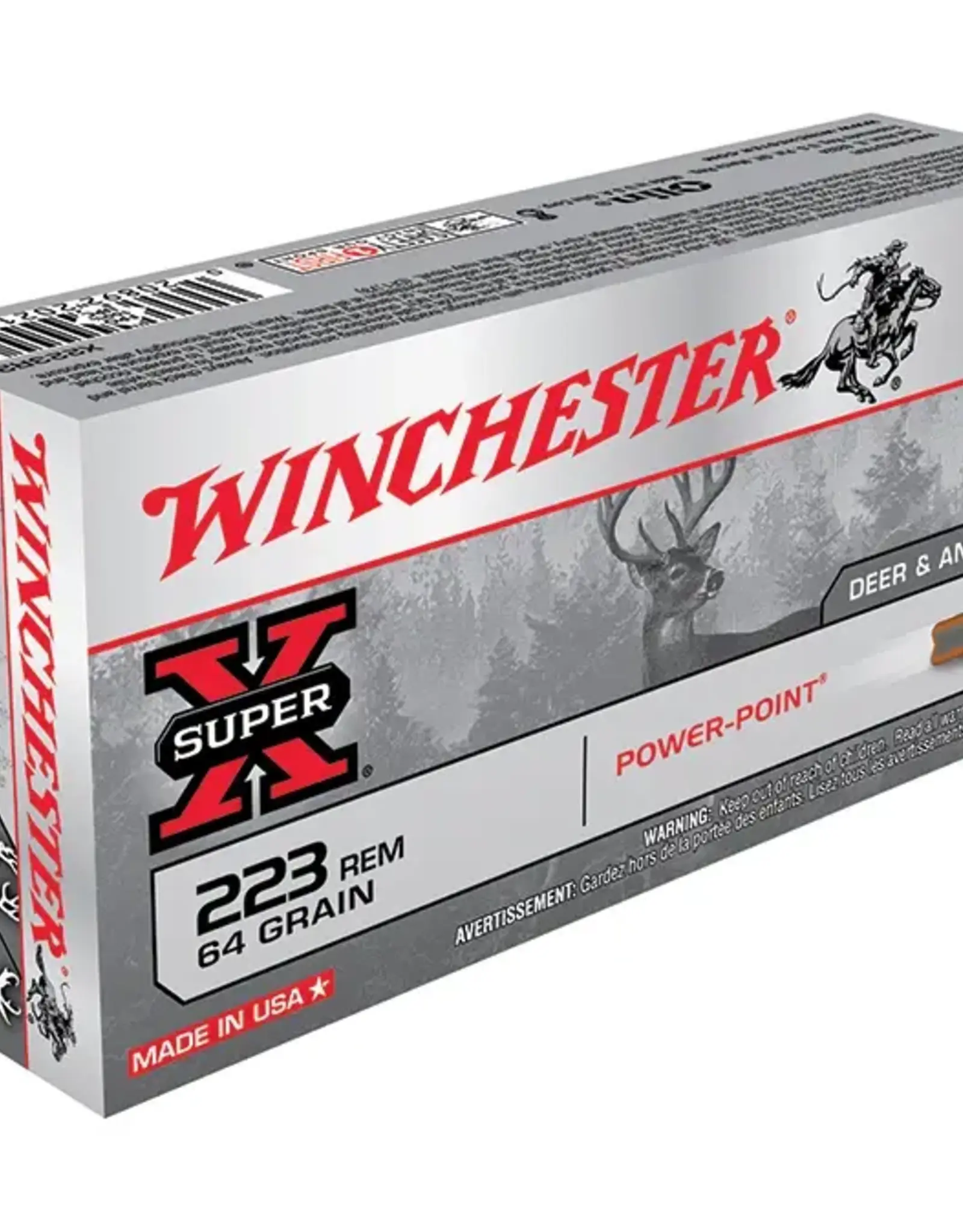 Winchester SUPER-X 223 REM 64GR PP