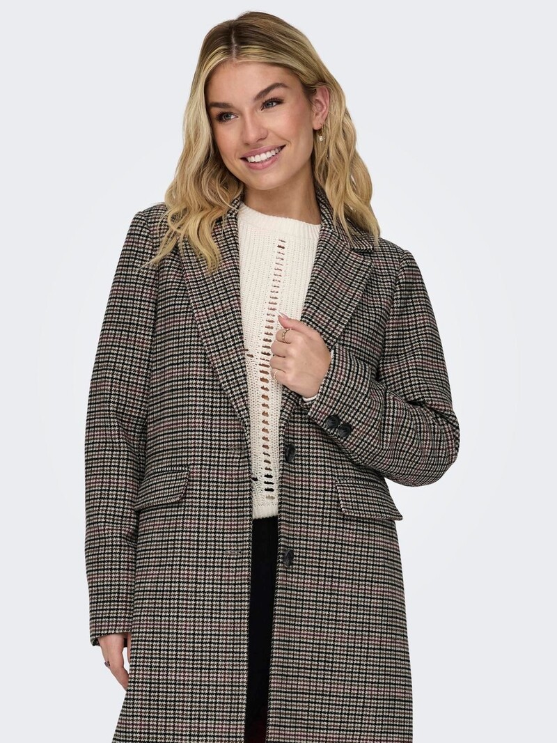 Only check coat hot sale