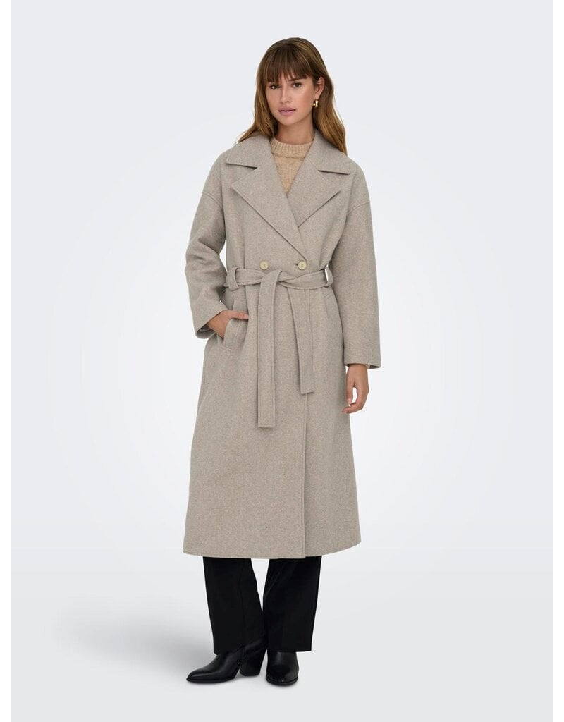 Only ONLINGRID OVERSIZED BELTED COAT