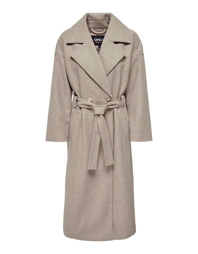 Only ONLINGRID OVERSIZED BELTED COAT