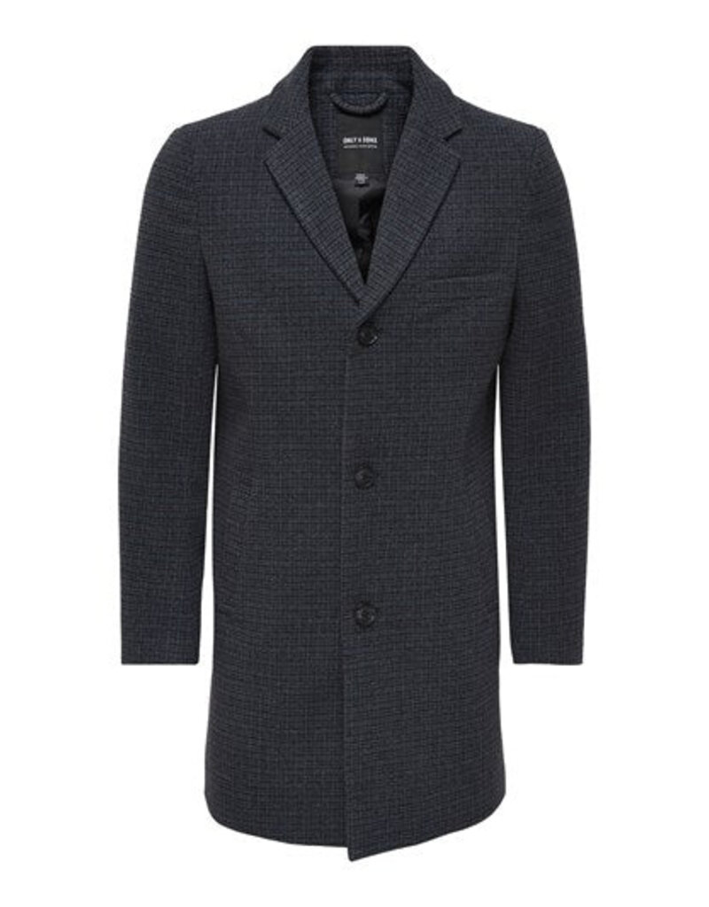 ONSJAYLON CHECK WOOL COAT