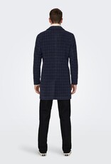 ONSJAYLON CHECK WOOL COAT