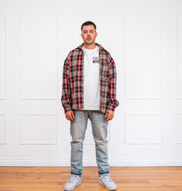 MR Clothing Men Stressed Plaid