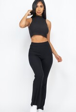 MR Clothing Female Ribbed Sweatpant