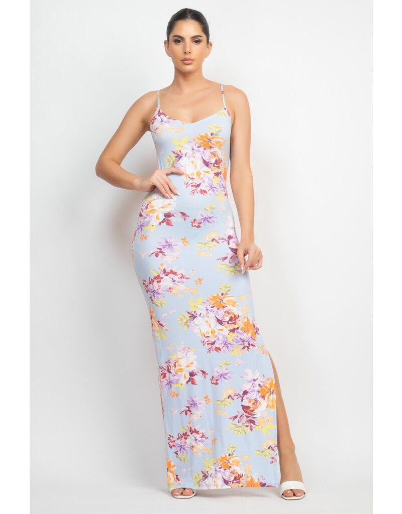 MR Clothing Female Floral Maxi Dress