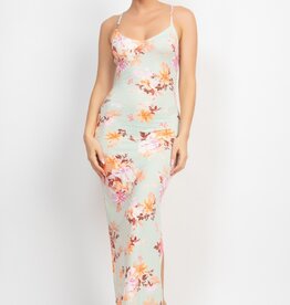 MR Clothing Female Floral Maxi Dress