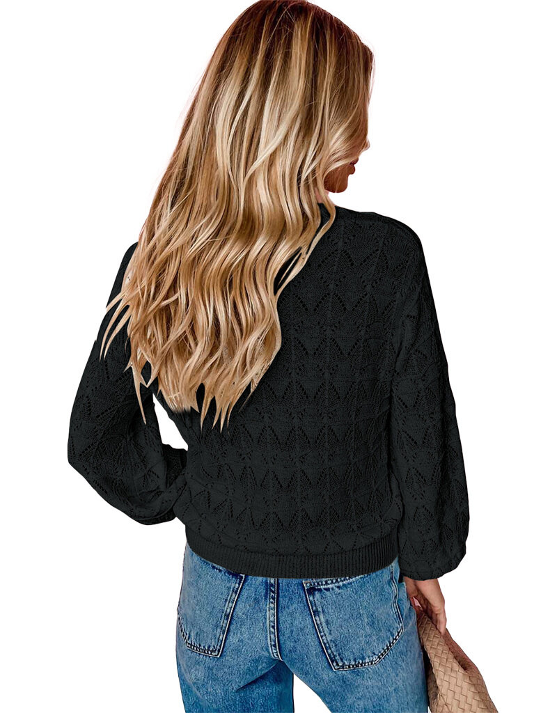 MR Clothing Women Crochet Cardigan