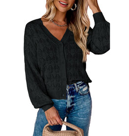 MR Clothing Women Crochet Cardigan