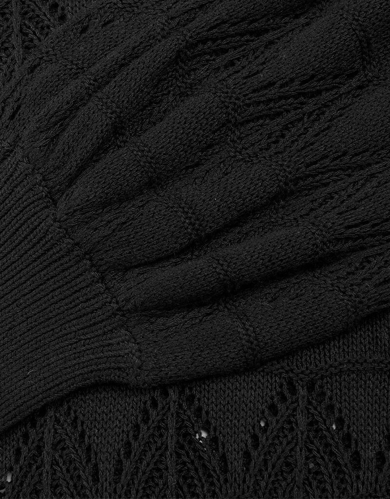 MR Clothing Women Crochet Cardigan