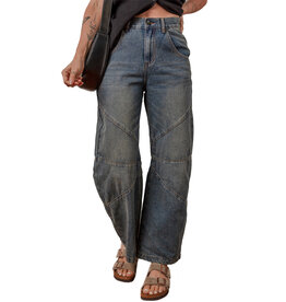 MR Clothing Women Sail Panel Denim