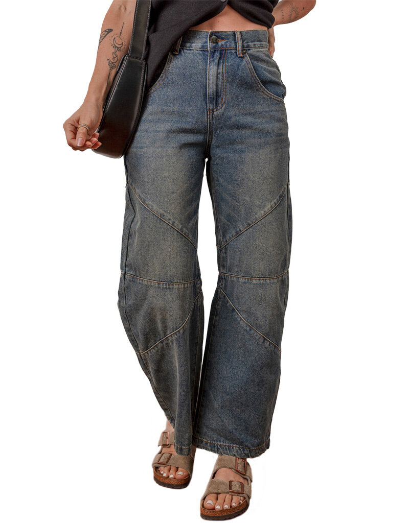 MR Clothing Women Sail Panel Denim