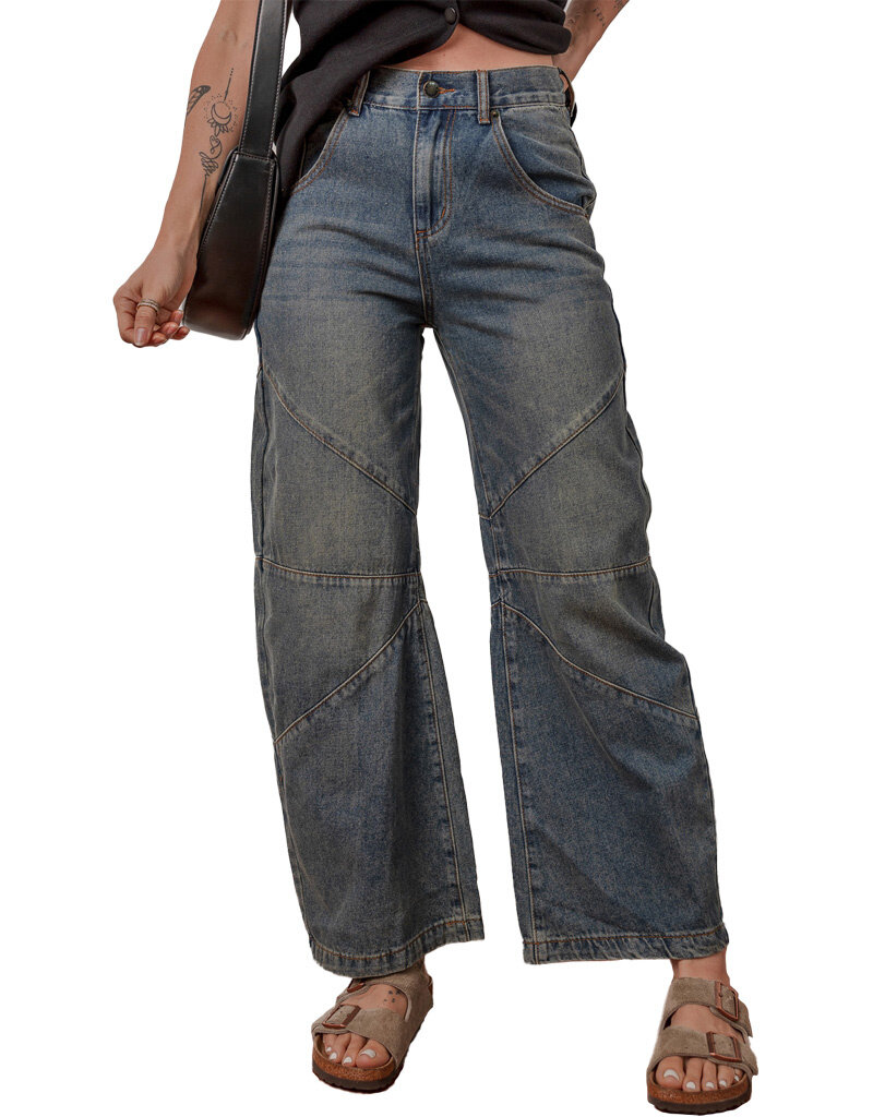 MR Clothing Women Sail Panel Denim