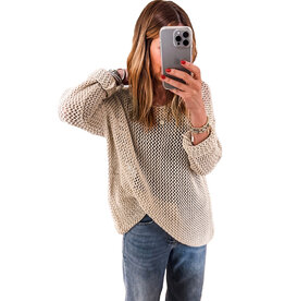 MR Clothing Women Hollow Sweater