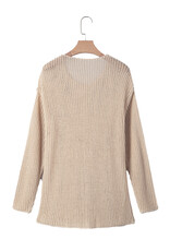 MR Clothing Women Hollow Sweater