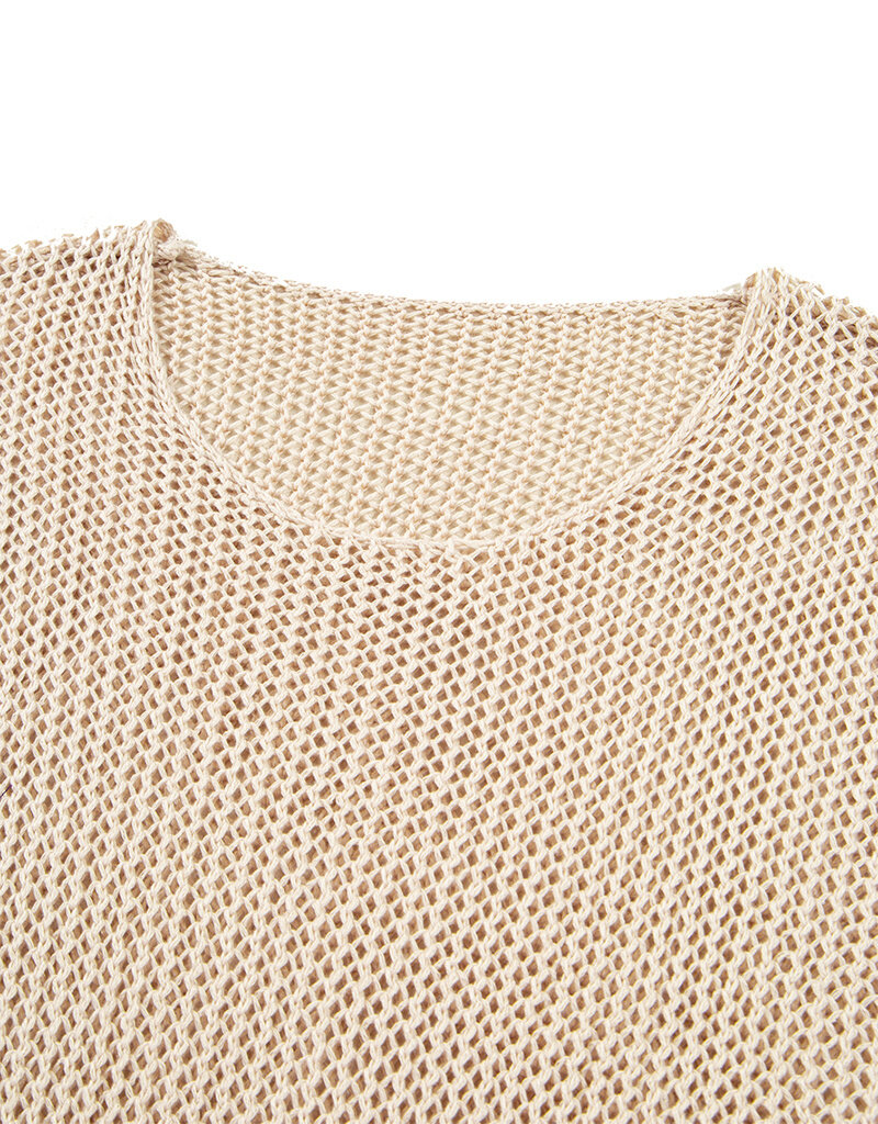 MR Clothing Women Hollow Sweater