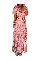 MR Clothing Women Pink Acid Dress