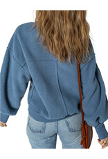 MR Clothing Women Raw Gem Crew Sweater MR Clothing Women Raw Gem Crew Sweater