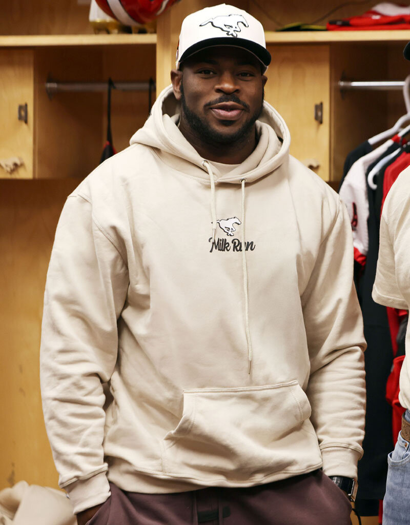 MR Clothing Men Calgary Stampeders X Milk Run Hoodie