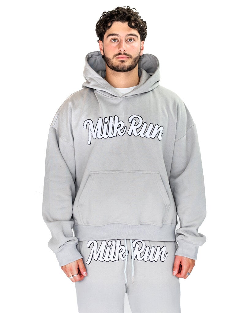 MR Clothing Men Chenille V2 Crop Box Hoodie