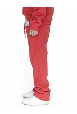 MR Clothing Men Chenille Applique Straight Leg Sweat Pant
